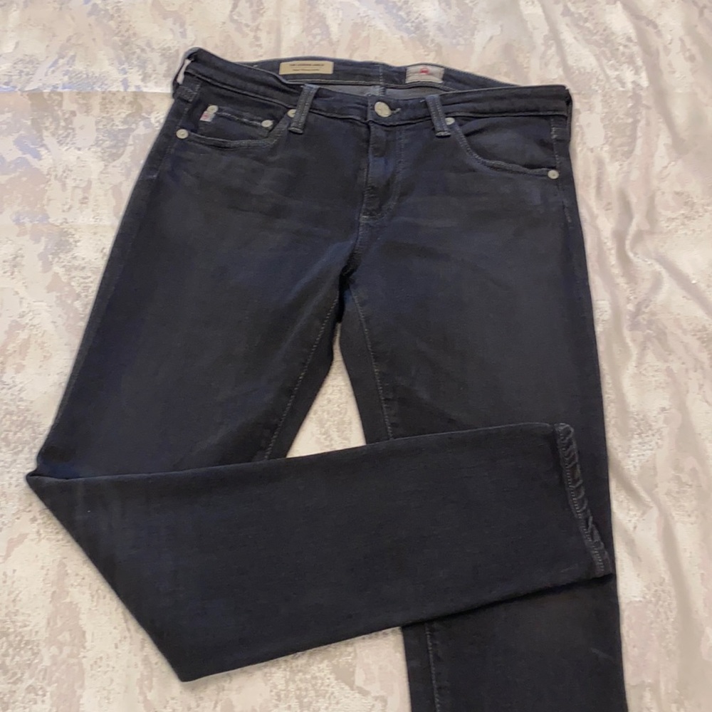 AG Jeans. soft black color. size 29. Worn once